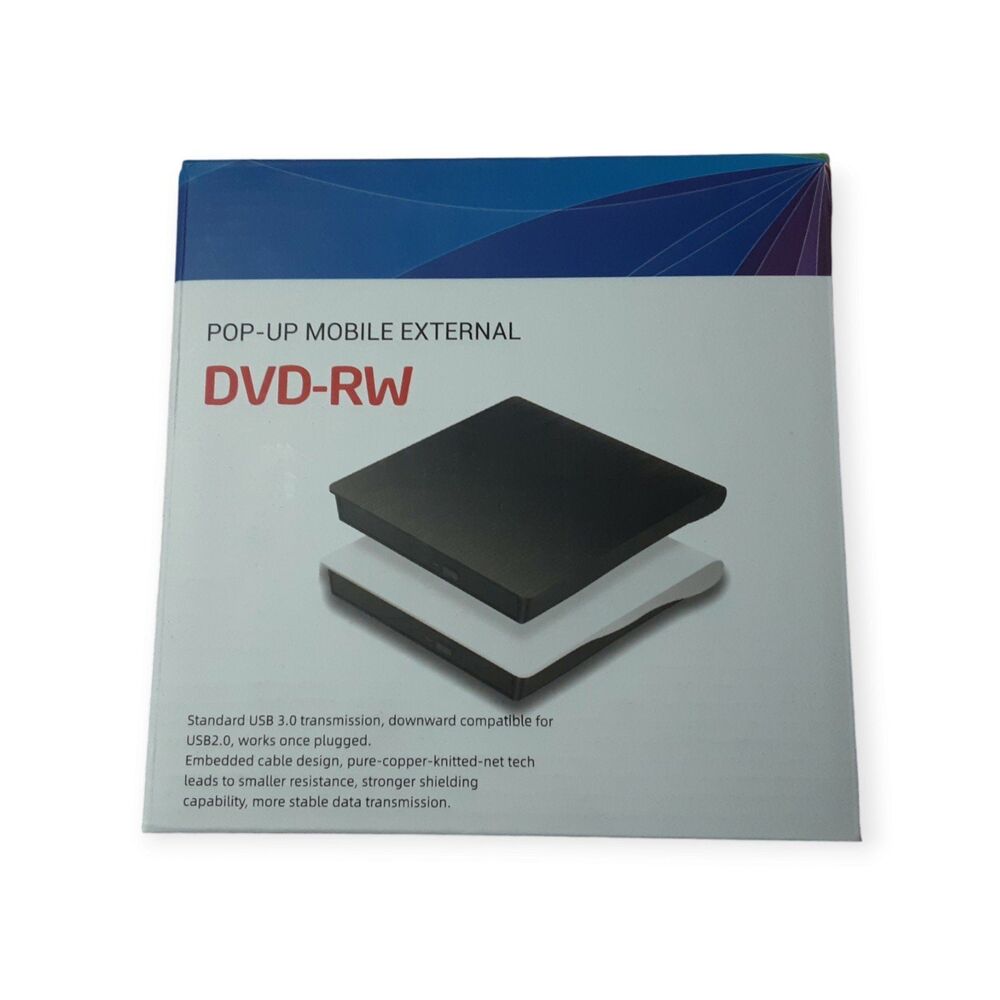 PopUp Mobile External DVD RW